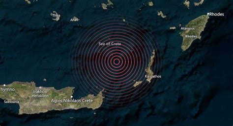 Magnitude 5.1 quake rattles Greek island of Crete but no early reports of damage or injuries